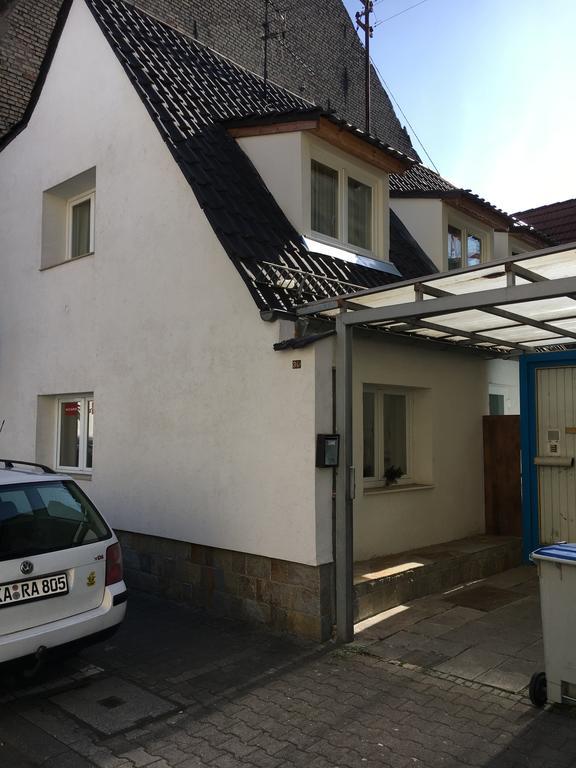 Edingen-Neckarhausen Pension Haus Baron 2 Friedrichsfeld מראה חיצוני תמונה